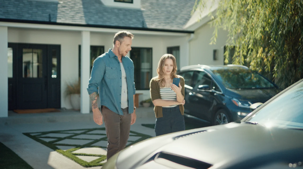 CARVANA Tracking All Cars commercial still directed by Win Bates